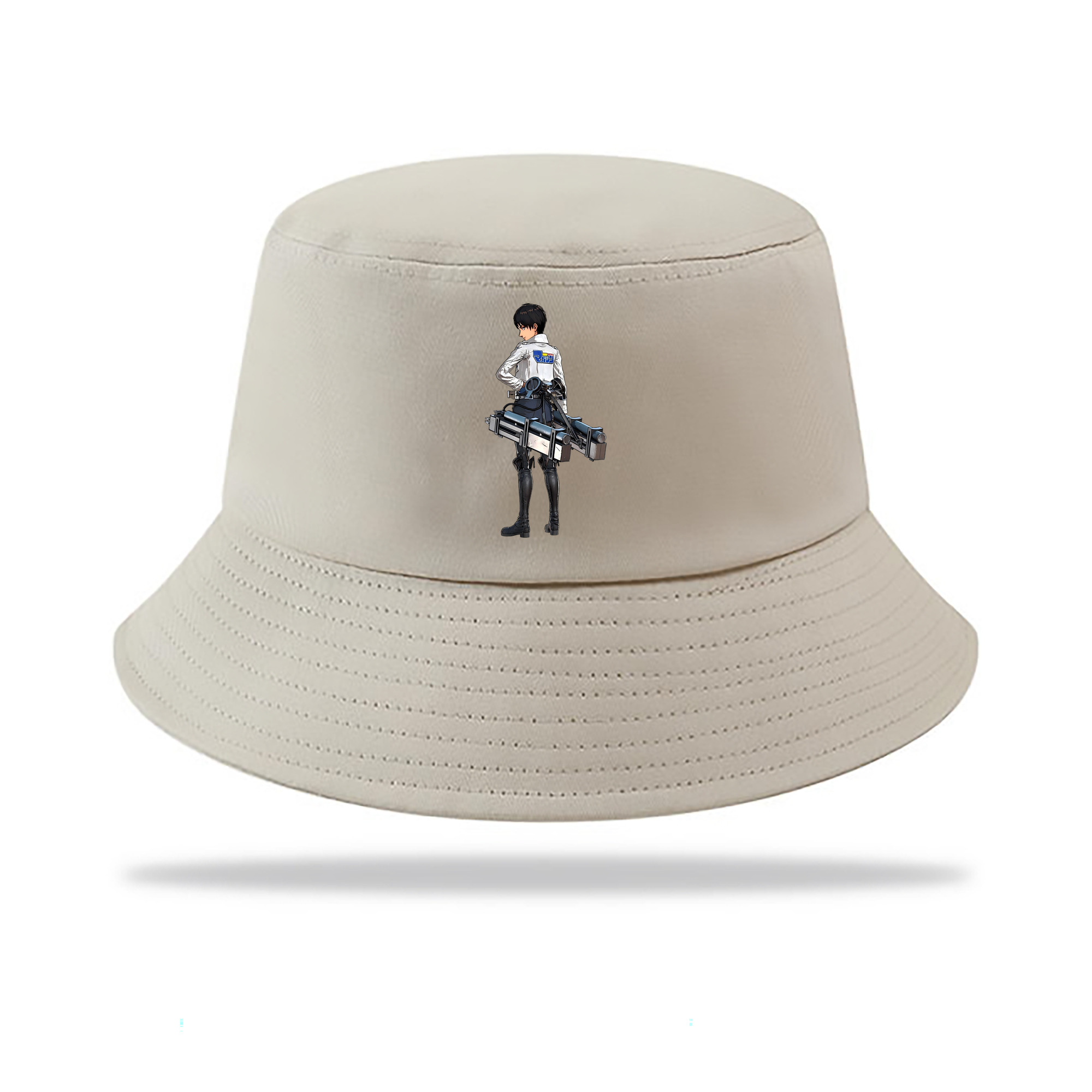 （画像用） 進撃の巨人 エレン･イェーガー Attack on Titan Eren Jäger アウトドア日除けバケットハット